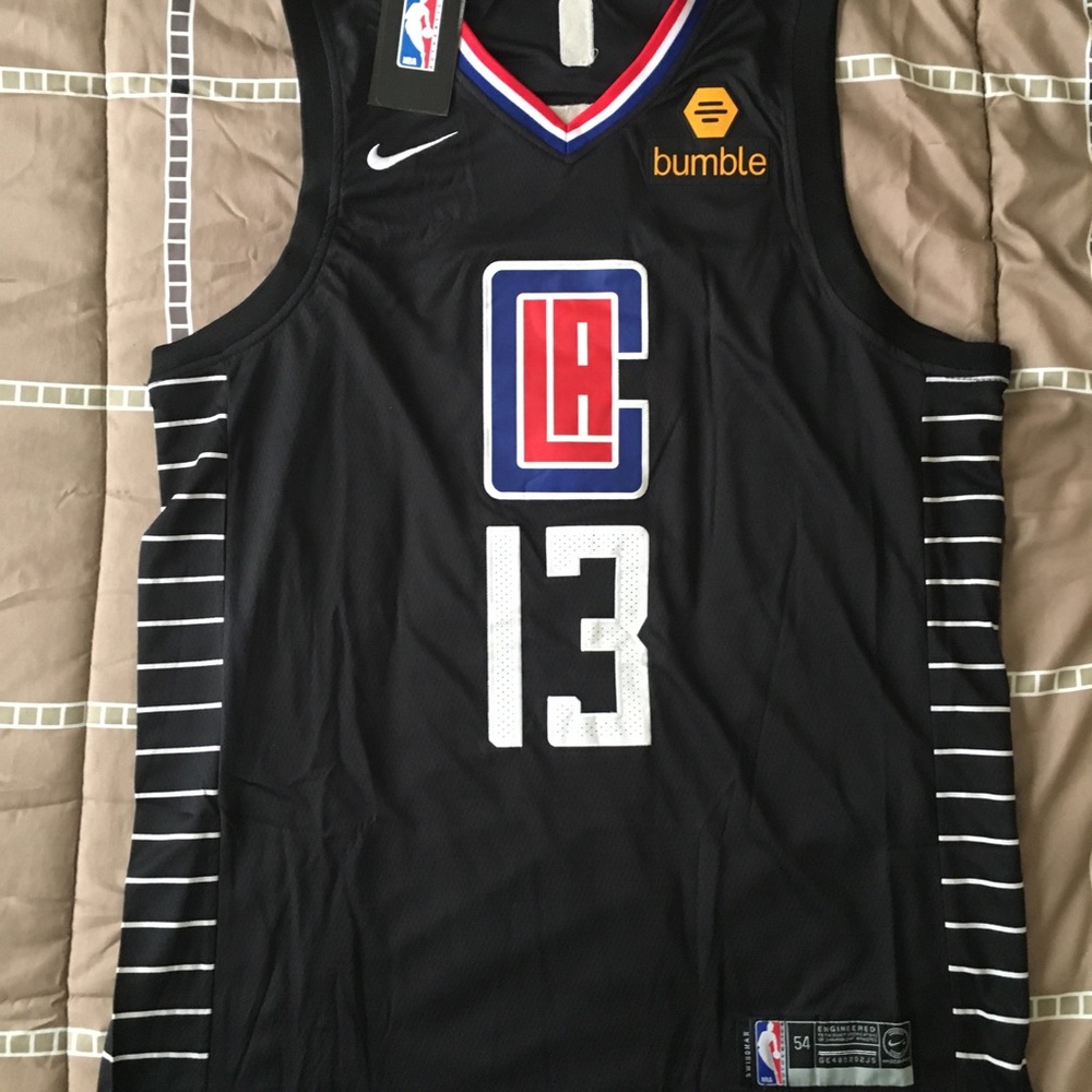 Clippers George Swingman Jersey- Statement Edition